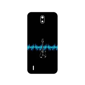 MAHOOT Electric Guitar Cover Sticker for Nokia C1