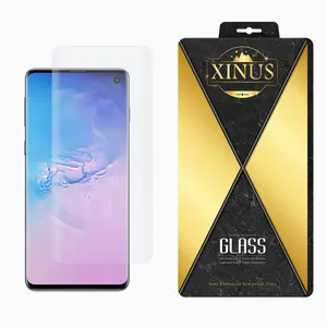 محافظ صفحه نمایش یووی لایت ژینوس مدل XUV مناسب برای گوشی موبایل سامسونگ Galaxy S10