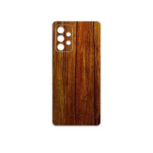 MAHOOT Orange-Wood Cover Sticker for Samsung Galaxy A52 5G