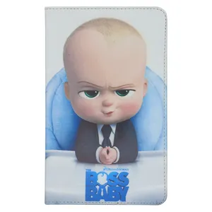 کیف کلاسوری طرح The Boss Baby کد TB105 مناسب برای تبلت سامسونگ Galaxy Tab A 8.0 2019 T290 / T295