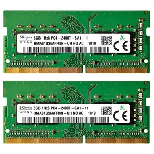 رم لپ تاپ DDR4 تک کاناله 2400 مگاهرتز CL17 اس کی هاینیکس مدل PC4-2400 ظرفیت 8 گیگابایت بسته دو عددی