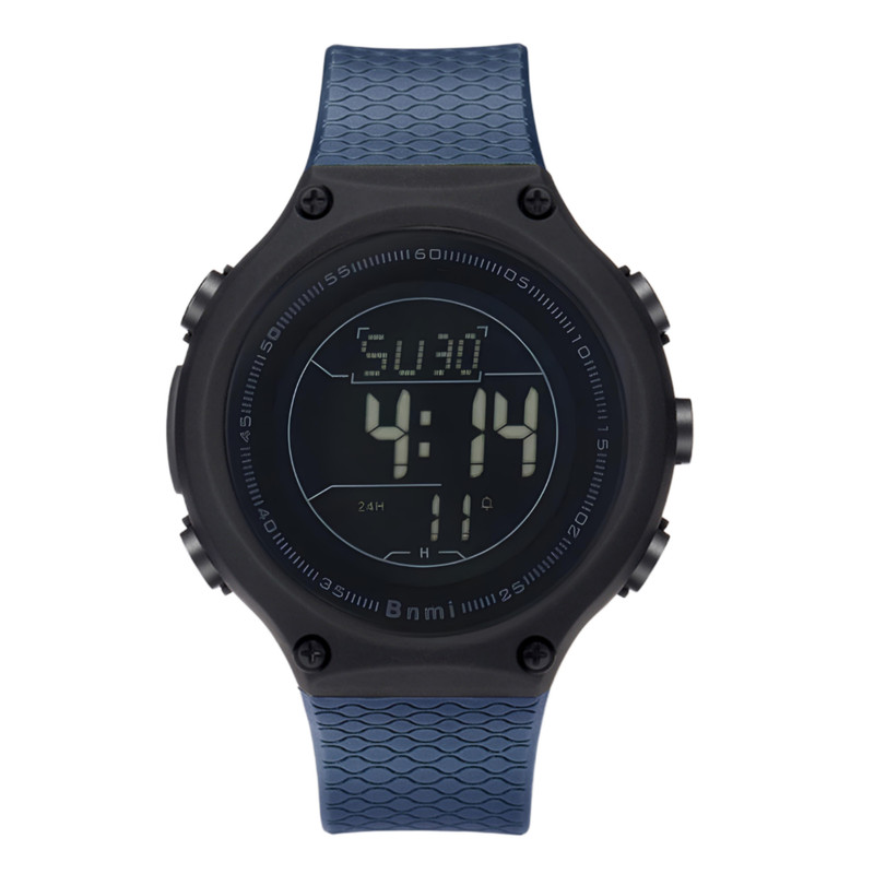 ساعت مچی دیجیتال بنمی مدل کوارتز تک زمانه ضد آب بند پیو کرنومتر دار کد ۴