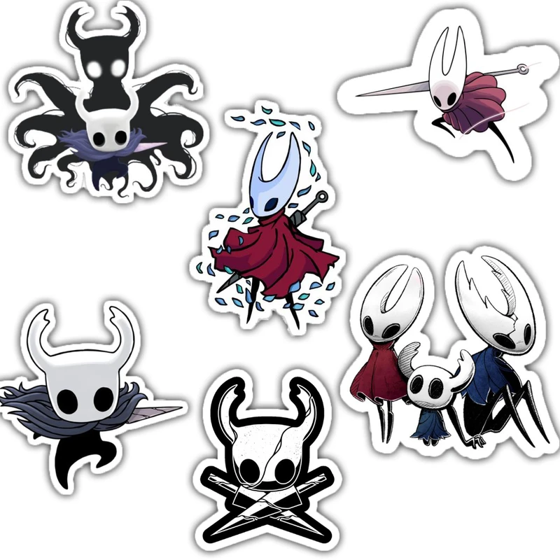 استیکر لپ تاپ و موبایل گوفی طرح کارتون شب های مخوف کد 45 مجموعه 6 عددی 