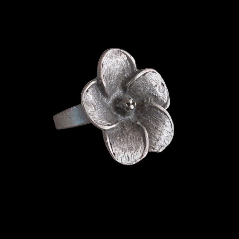 انگشتر دخترانه مدل گل رز کد 06