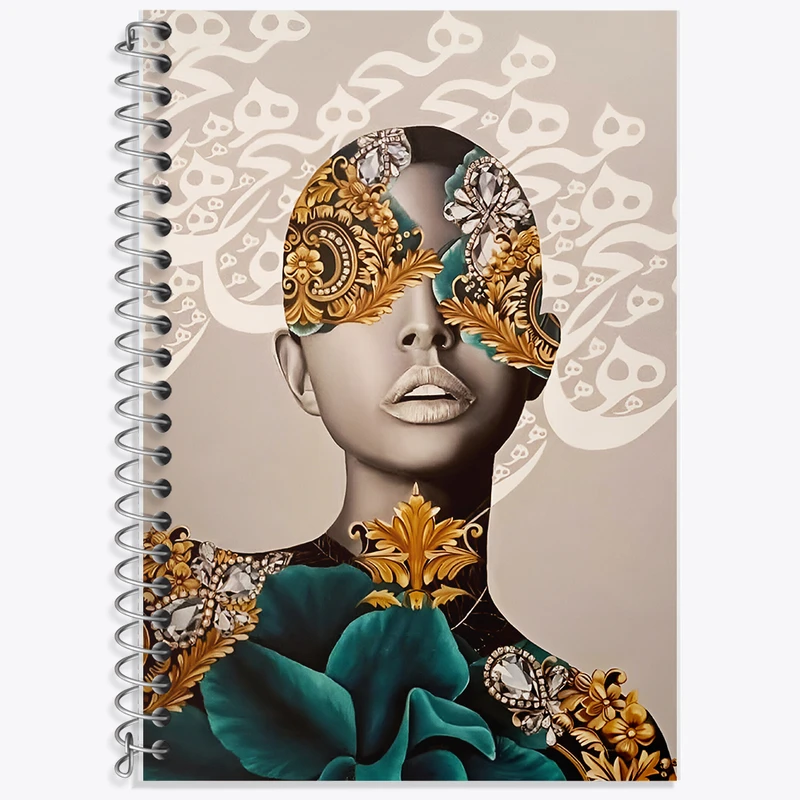 دفتر نت موسیقی 50 برگ خندالو طرح دخترانه کد F7638