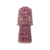 پیراهن زنانه اسمارا مدل بهاری flor