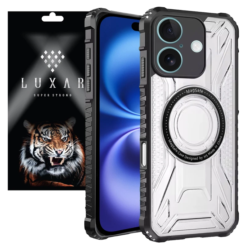 کاور لوکسار مدل IP16 _Luxmag مناسب برای گوشی موبایل اپل iPhone 16