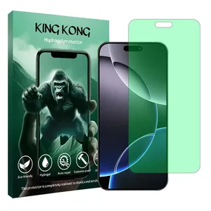 King Kong Tough model Green light screen protector suitable for Apple iPhone 16 Pro Max mobile phone