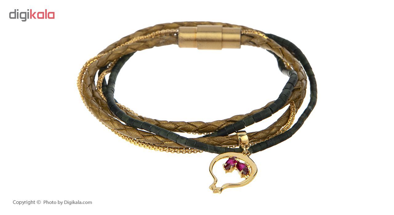 دستبند طلا 18 عیار زنانه درسا مدل 274-1 -  - 3
