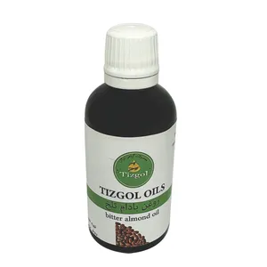 روغن بادام تلخ تیزگل مدل سنتی حجم 50 میلی لیتر 