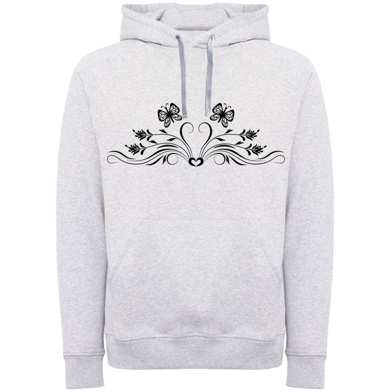 هودی زنانه مدل وکتورگل پروانه F803