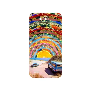 MAHOOT Collage of Orange Sky Cover Sticker for LG X Power 2