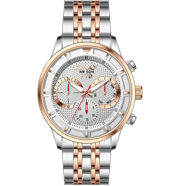 ساعت مچی عقربهای مردانه کوارتز اوماکس مدل 001N018