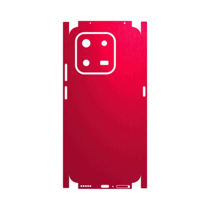 برچسب پوششی ماهوت مدل Matte-Warm-Red-FullSkin مناسب برای گوشی موبایل آنر X7d 4G