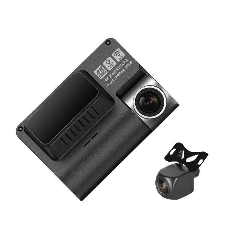 دوربین ثبت وقایع خودرو اتوویژن مدل HIS-4K-WiFi به همراه دوربین عقب