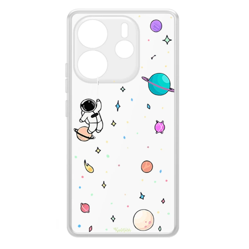 کاور طرح Spaceman مناسب برای گوشی موبایل شیائومی Redmi Note 14 4G