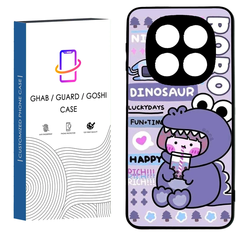 کاور قاب گارد گوشی طرح دخترانه کد 90 _TPU مناسب برای گوشی موبایل شیائومیRedmi Note 14 Pro 5G / Poco X7