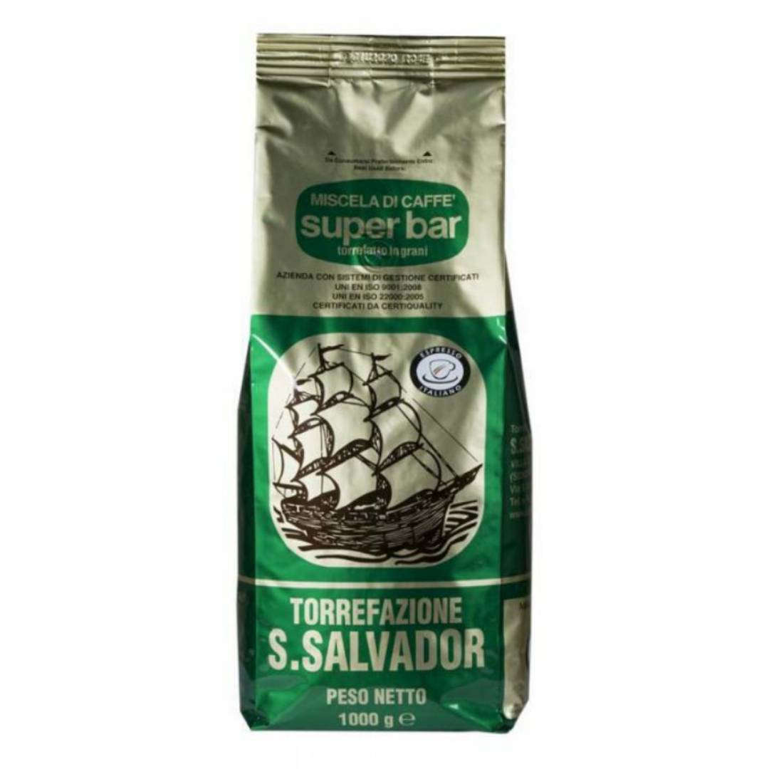 دانه قهوه سوپربار سالوادور - ۱ کیلوگرم