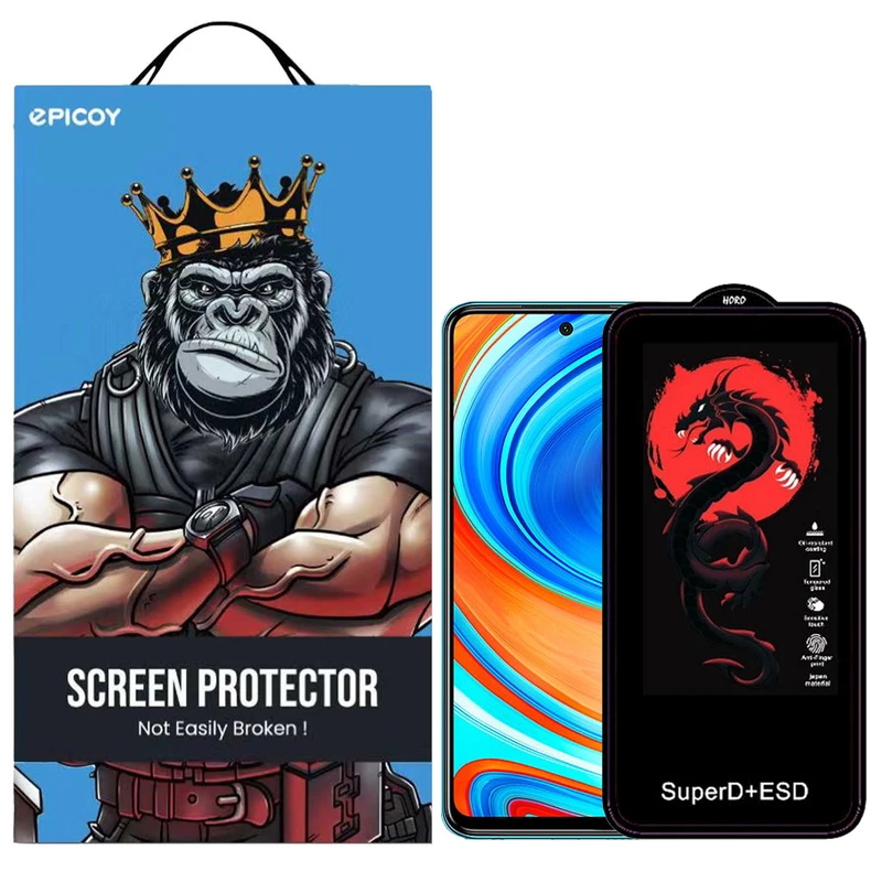 محافظ صفحه نمایش اپیکوی مدل Dragon ESD مناسب برای گوشی موبایل شیائومی Redmi Note 9 Pro Max / Note 9 Pro 5G / Note 9 Pro / Note 9 Pro (India) / Note 9S / Note 10 Lite