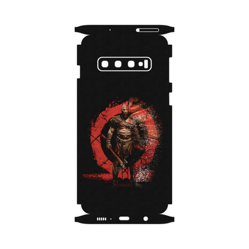 برچسب پوششی ماهوت مدل GOD-OF-WAR-Game-FullSkin مناسب برای گوشی موبایل سامسونگ Galaxy S10