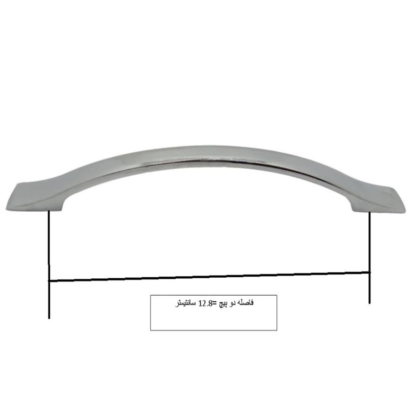 دستگیره کابینت مدل H128 بسته 20 عددی