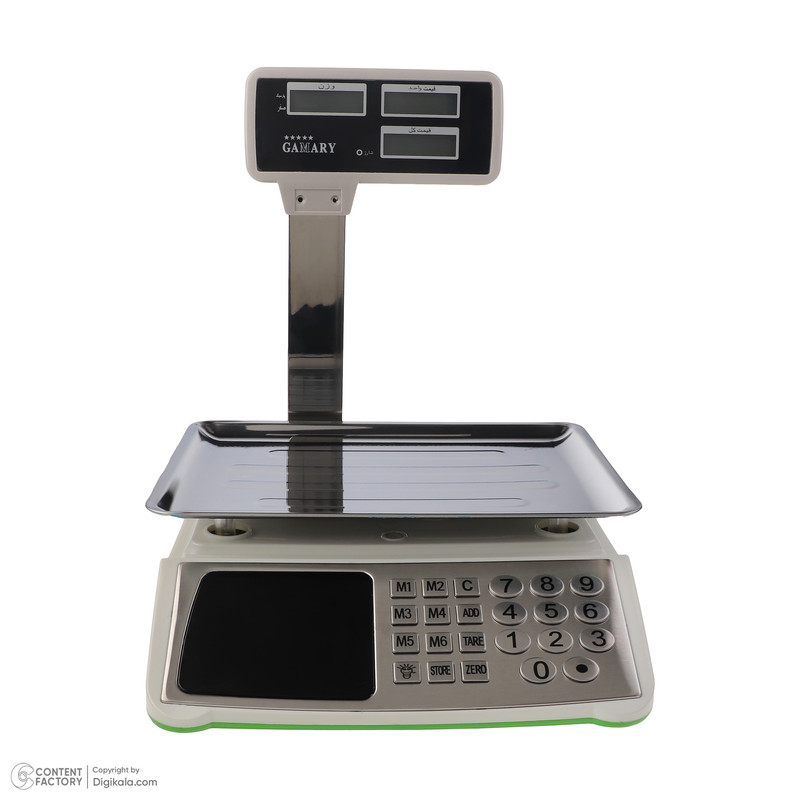 ترازو فروشگاهی مدل 50kg/5g 6digit plus