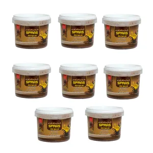 کره بادام زمینی شکلاتی اسپراس - 250 گرم بسته 8 عددی