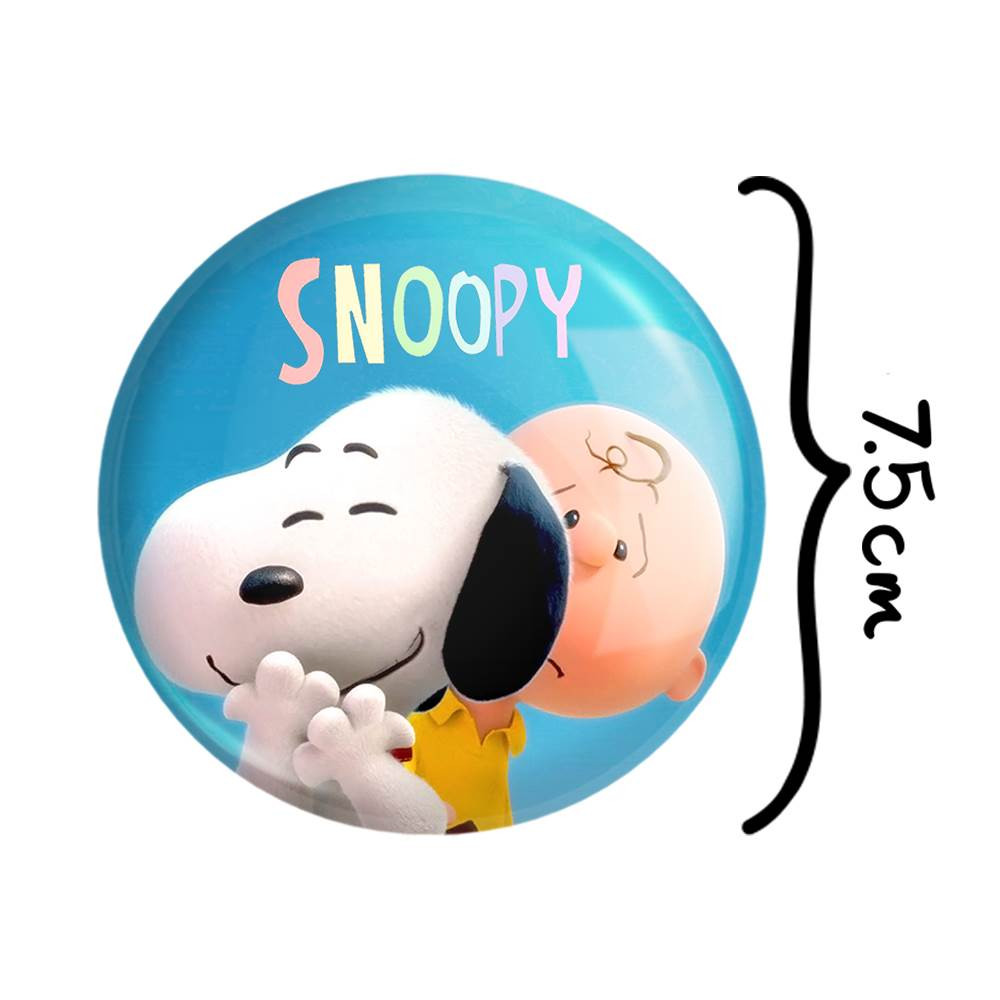 آینه جیبی خندالو مدل انیمیشن اسنوپی Snoopy  کد 13879