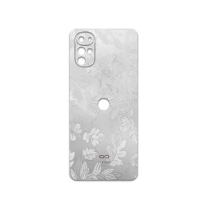MAHOOT Silver-Wildflower Cover Sticker for Motorola Moto G22