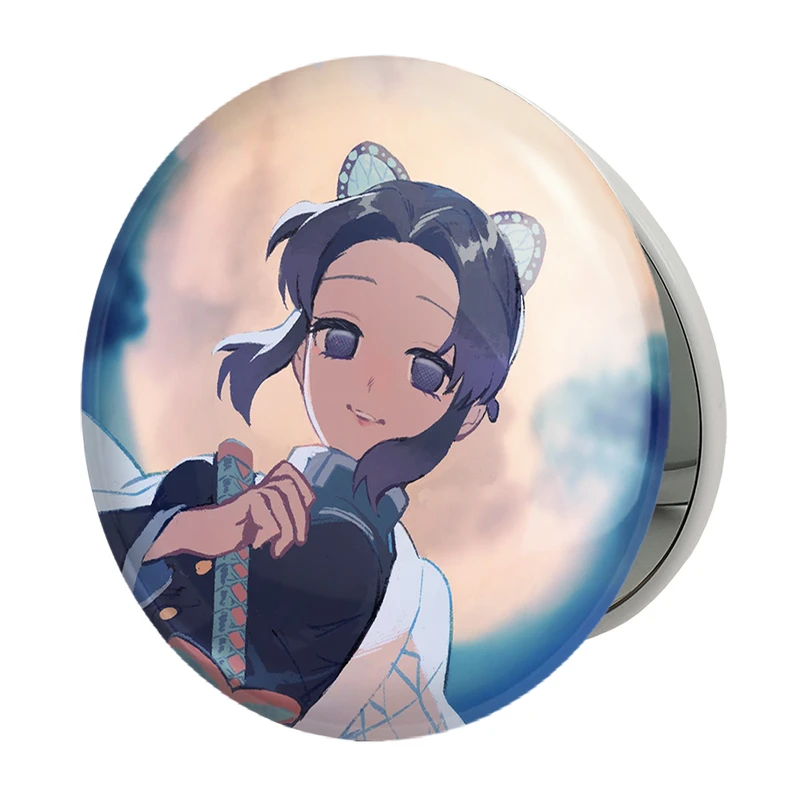 آینه جیبی خندالو طرح شینوبو کوچو انیمه شیطان کش مدل تاشو کد 13265 