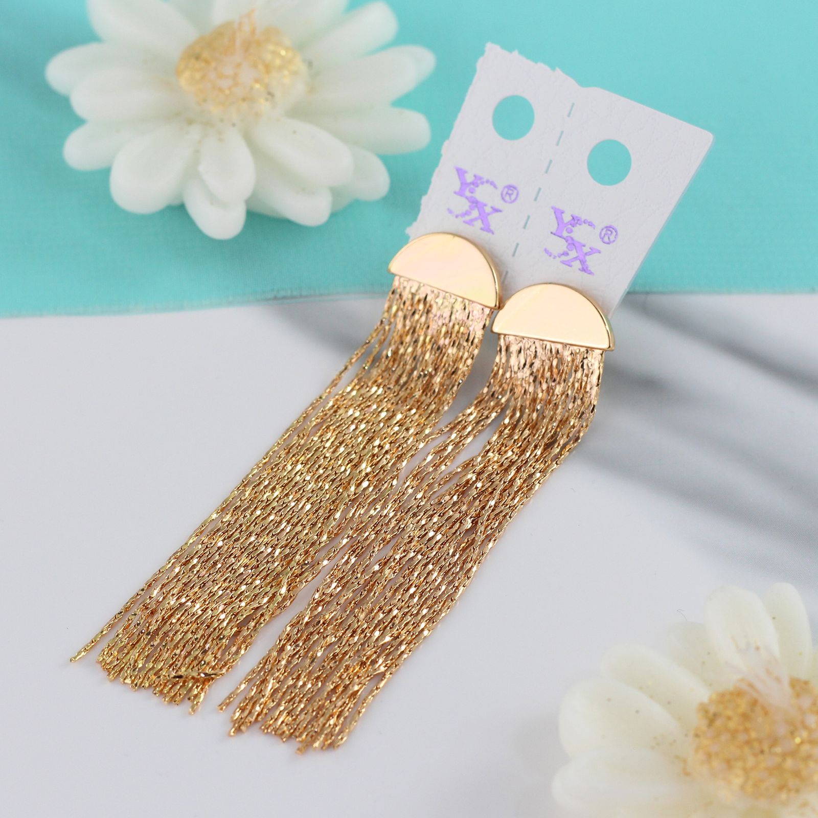 گوشواره زنانه وای اس ایکس مدل AAC686 -  - 5