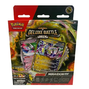 بازی فکری شرکت پوکمن اینترنشنال پک کارت بازی سری Deluxe Battle Deck مدل Miraidon ex