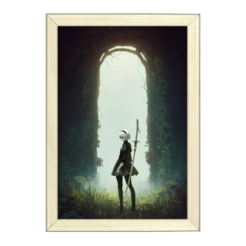 تابلو خندالو طرح بازی نیر اتوماتا (Nier Automata)  کد 31576