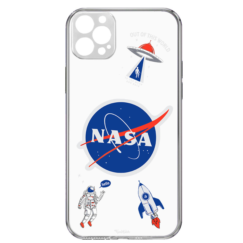 کاور طرح Nasa مناسب برای گوشی موبایل اپل Iphone 15 Pro 