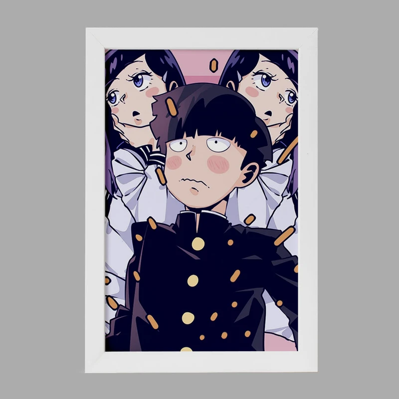 تابلو خندالو مدل شییکو انیمه موب سایکو Mob Psycho 100 کد 24434