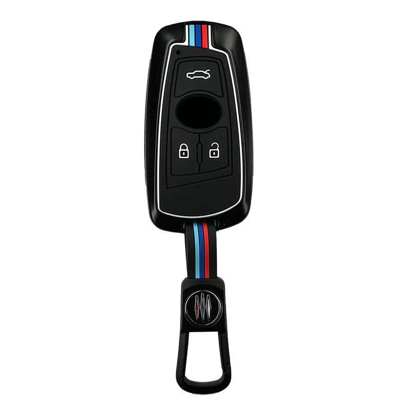 قاب ریموت و جاسوییچی خودرو چیکال مدل فلزی کد P-912 مناسب برای دنا