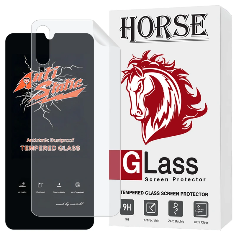 محافظ صفحه نمایش هورس مدل ANNH مناسب برای گوشی موبایل سامسونگ Galaxy A30s / A50 / A50s به همراه محافظ پشت گوشی