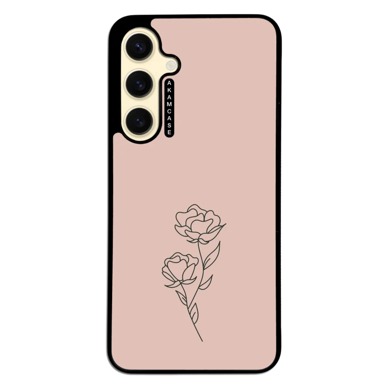 کاور آکام مدل AMC-WSGS24FE-FLOWERS-20 مناسب برای گوشی موبایل سامسونگ Galaxy S24 FE