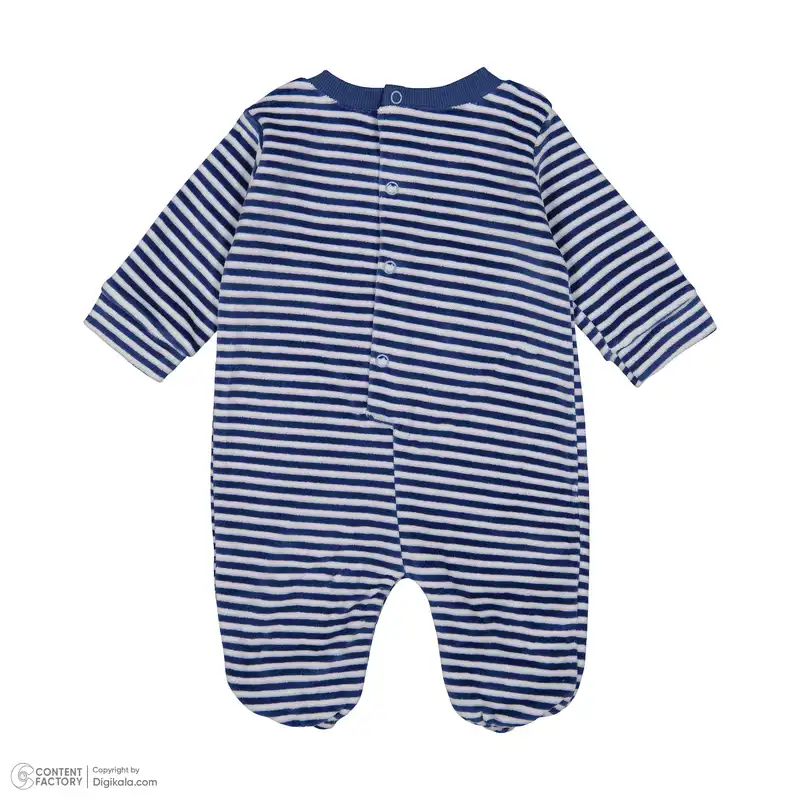 ست سرهمی و کلاه نوزادی پسرانه ایندیگو مدل 421159