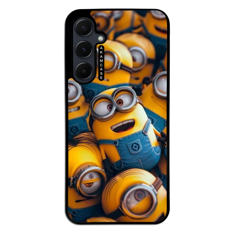 کاور آکام مدل AMC-WSGA55-MINIONS1 مناسب برای گوشی موبایل سامسونگ Galaxy A55