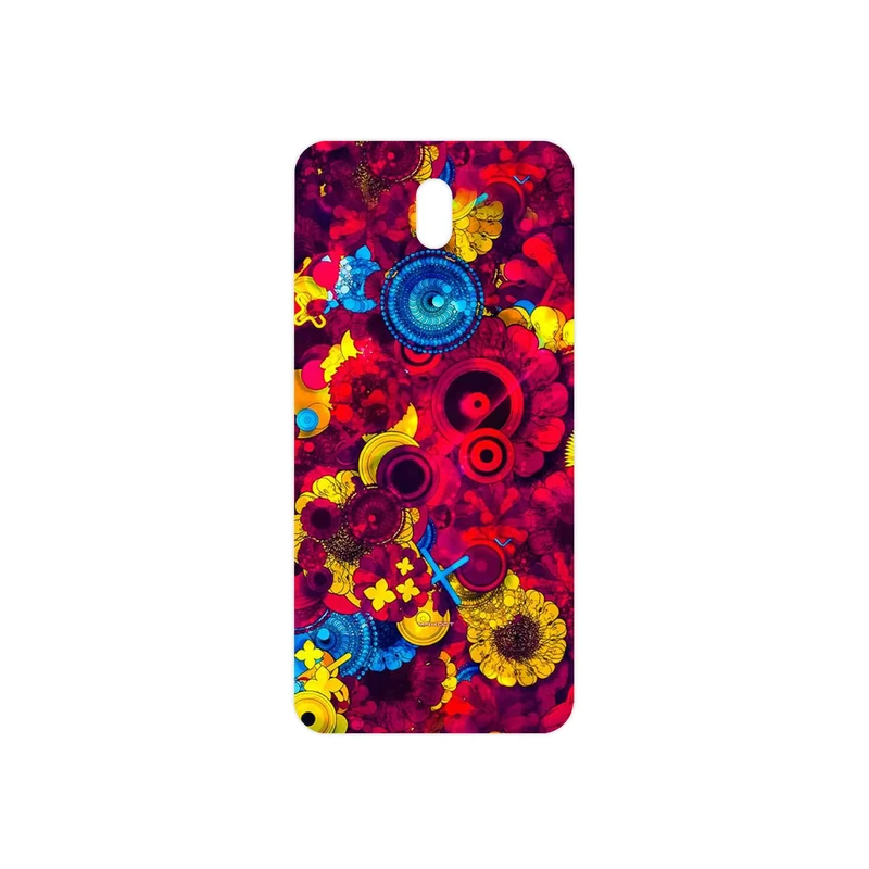 برچسب پوششی ماهوت مدل Vector Flower Garden Digital Art مناسب برای گوشی موبایل نوکیا 3.2 TA-1156