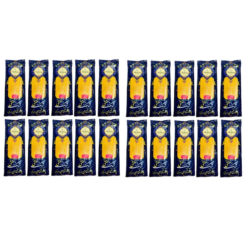 ماکارونی اسپاگتی شاهنگ - 700 گرم بسته 20 عددی