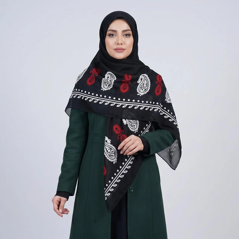 روسری زنانه مدل گلونی سنتی