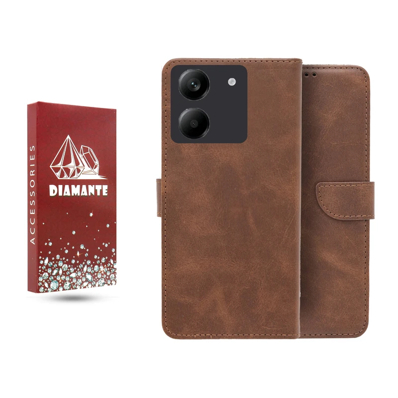 کیف کلاسوری دیامانته مدل Bers Ros مناسب برای گوشی موبایل وکال V01