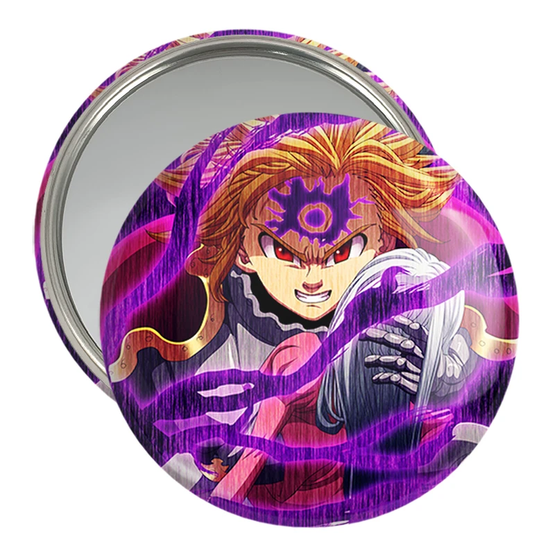 آینه جیبی خندالو مدل ملیوداس انیمه هفت گناه کبیره  کد 17569