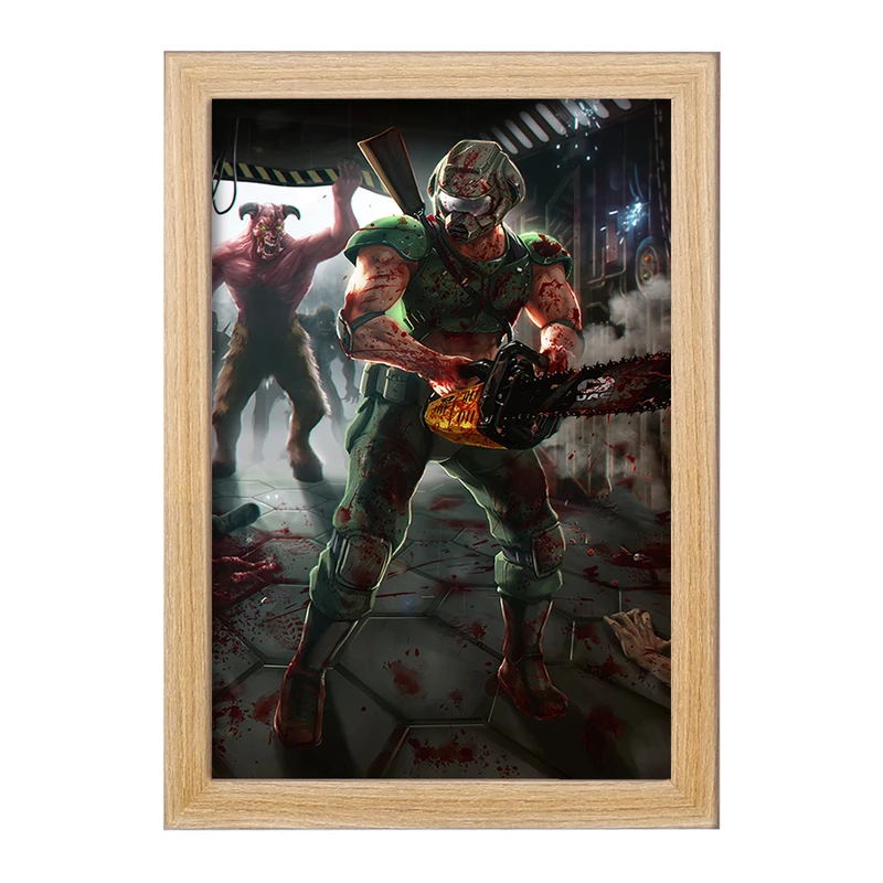 تابلو خندالو مدل بازی رستاخیز (Doom) کد 31383