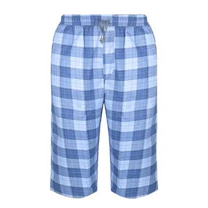 شلوارک مردانه مدل چهارخانه نساجی