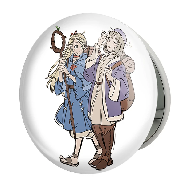 آینه جیبی خندالو طرح فالین و مارسیل انیمه خوشمزه در سیاه چال مدل تاشو کد 35903