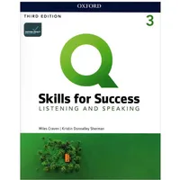 کتاب Q Skills for Success 3rd  Listening and speaking 3 اثر جمعی از نویسندگان انتشارات Oxford