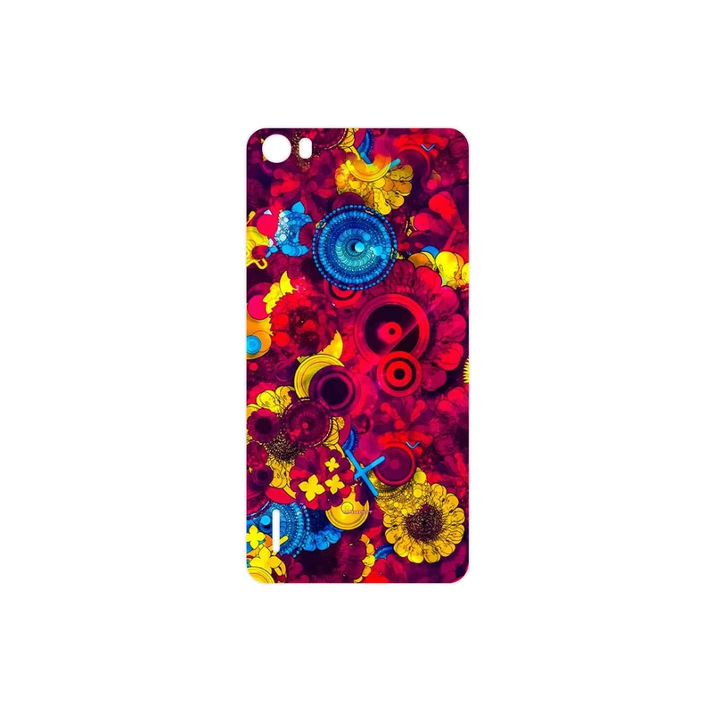 برچسب پوششی ماهوت مدل Vector Flower Garden Digital Art مناسب برای گوشی موبایل آنر 6